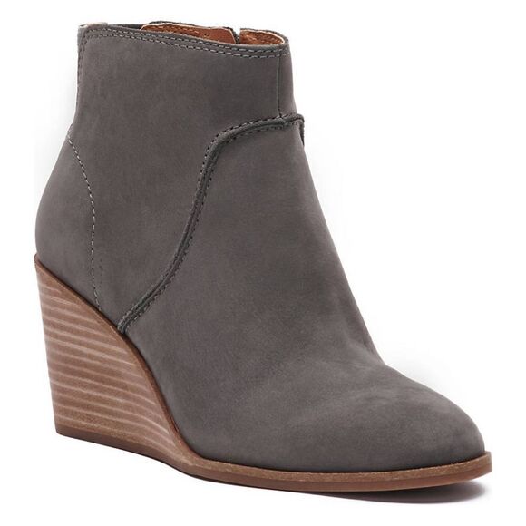 Lucky Brand Zanta Wedge Booties - Picture 1 of 10